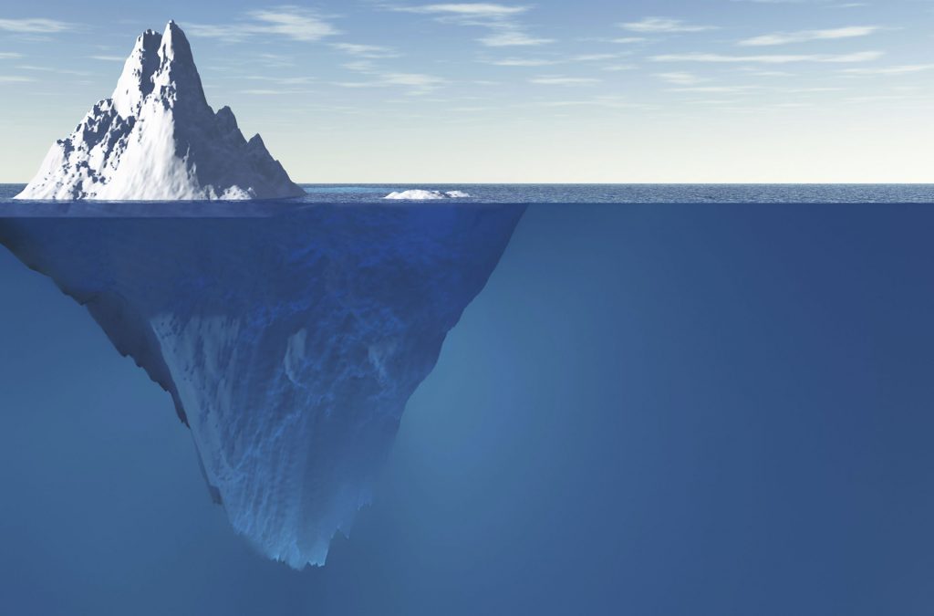 iceberg theory marketing